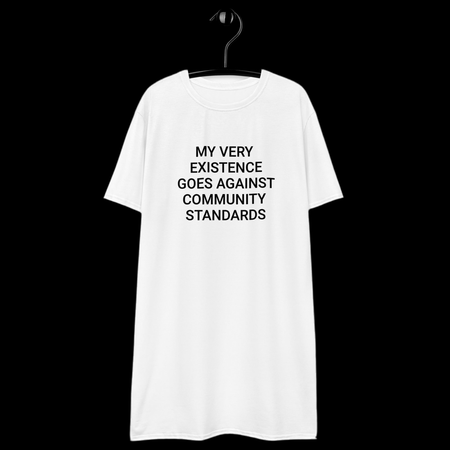 Walking Violation Adult Tee Dress