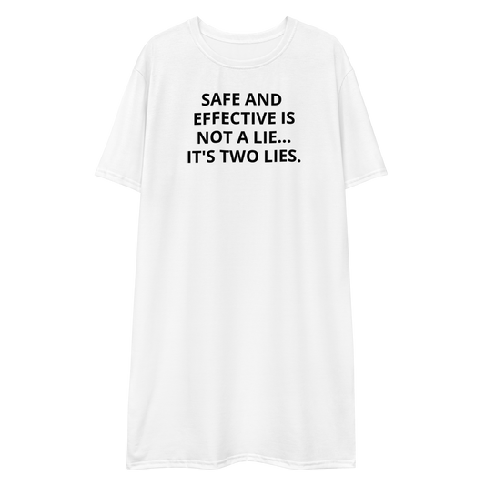 Unsafe And Defective Adult Tee Dress
