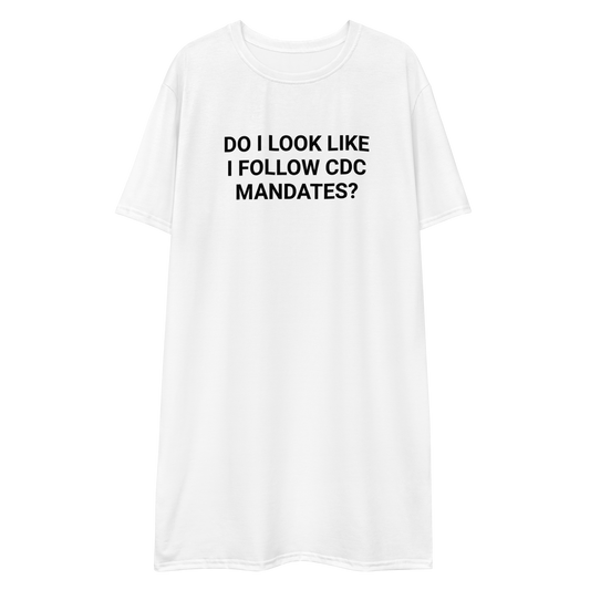 CDC Who? Adult Tee Dress