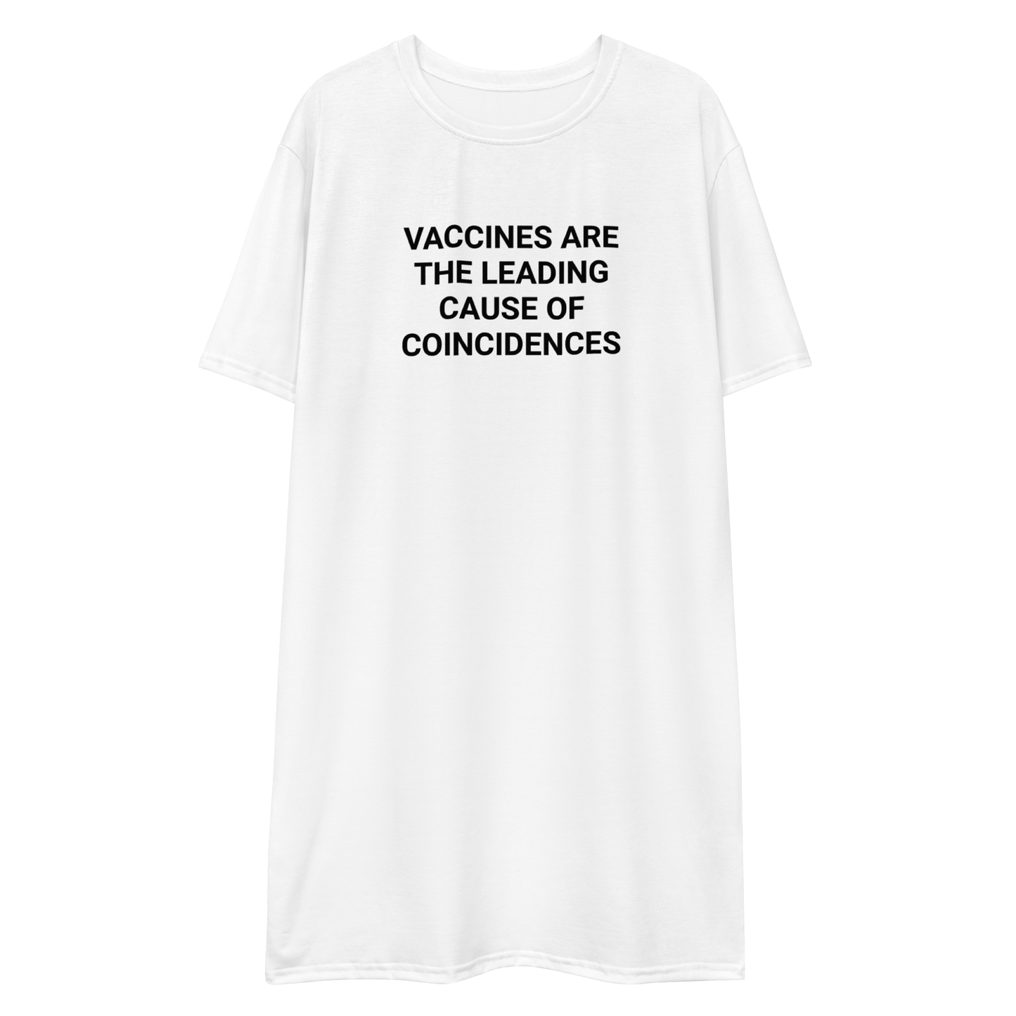 No Coincidence Adult Tee Dress