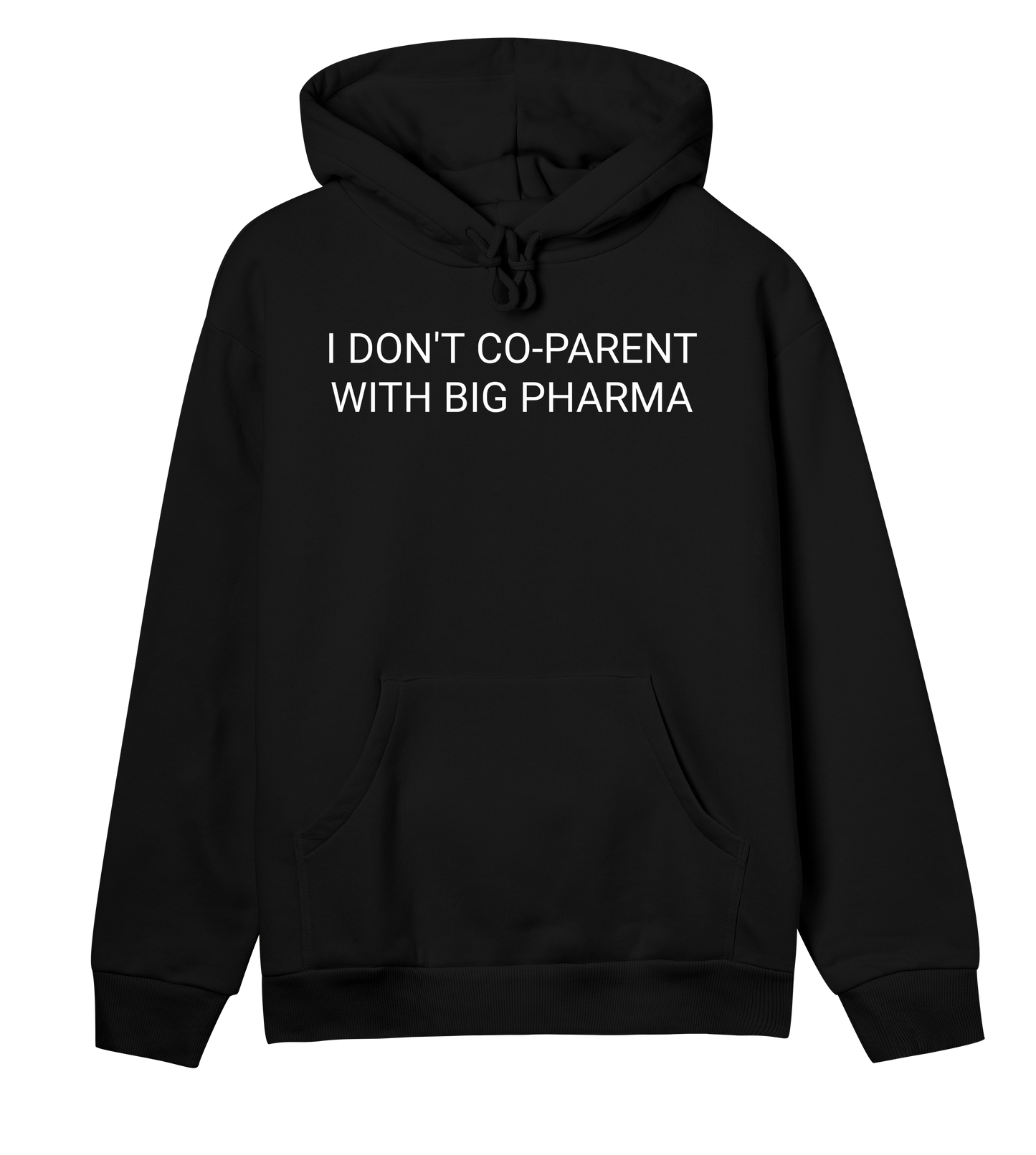 Not With Pharma Womens Organic Hoodie