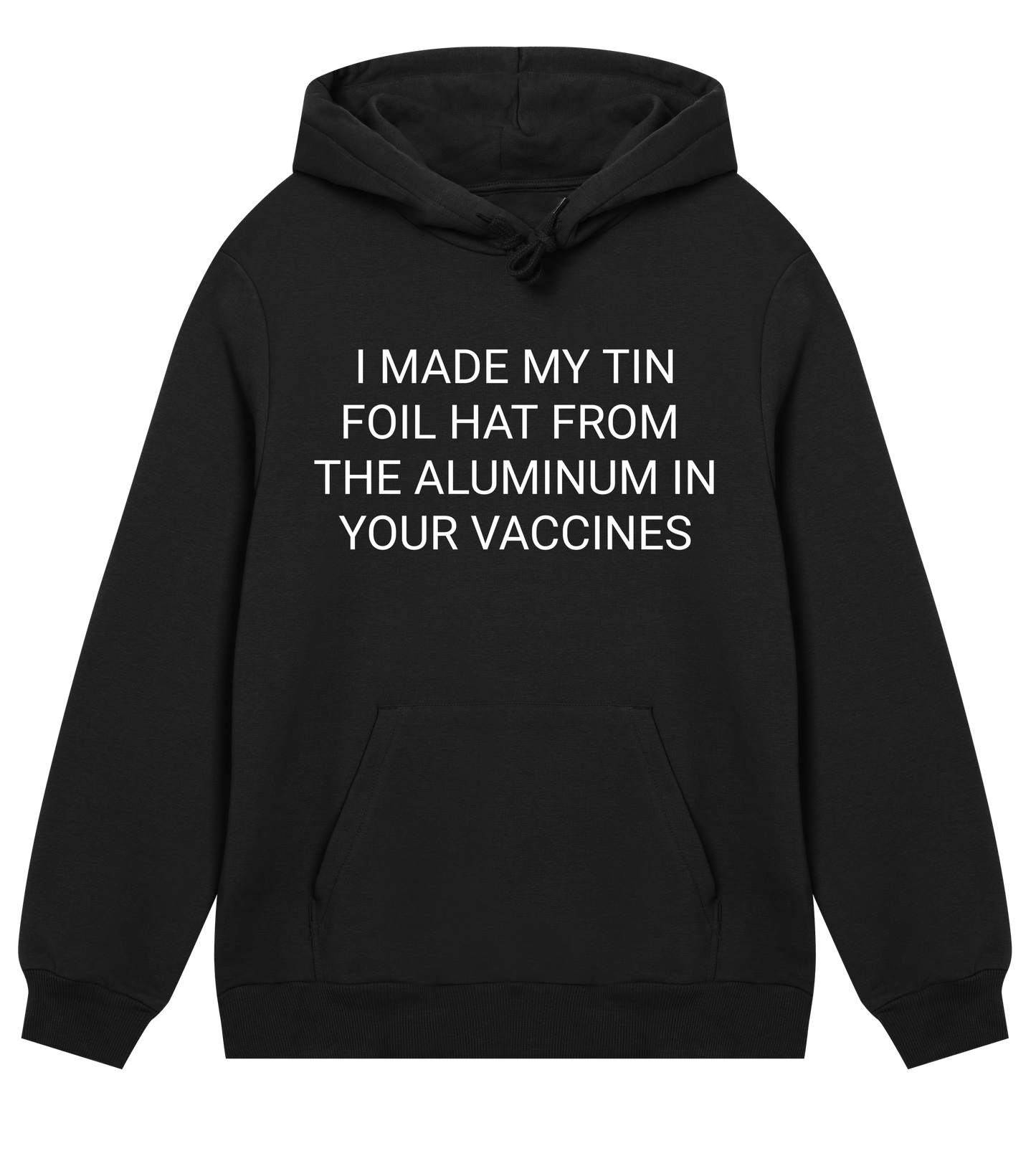 Tin Foil Hat Mens Organic Hoodie