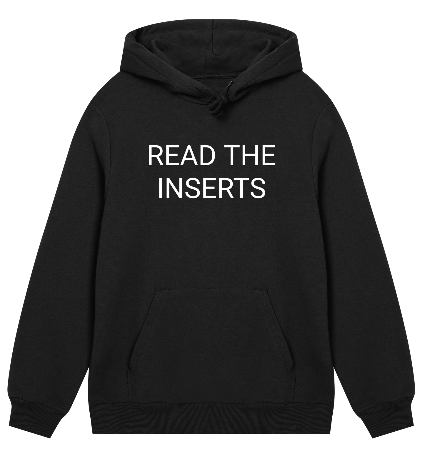 Read The Inserts Mens Organic Hoodie