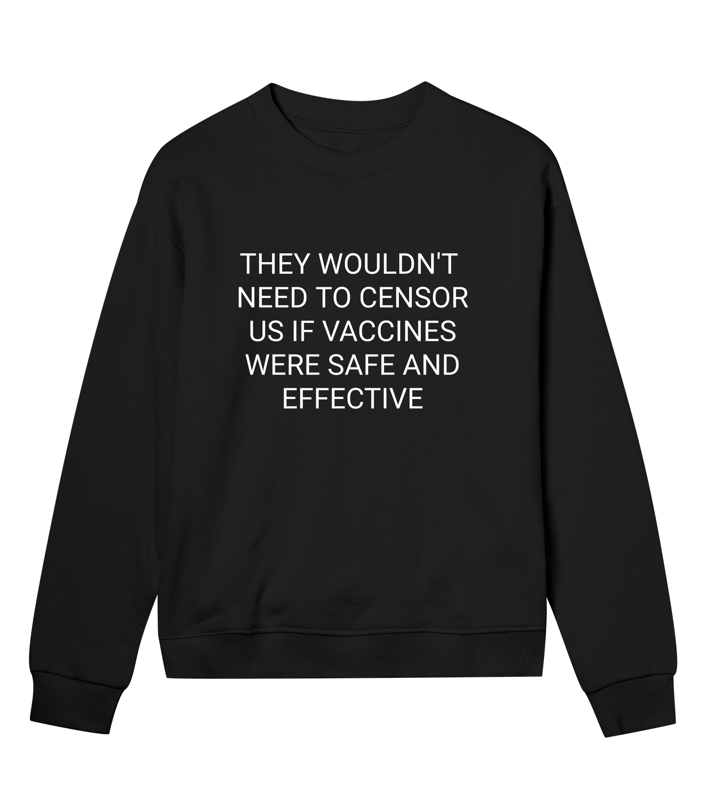 Silenced For A Reason Womens Organic Sweatshirt