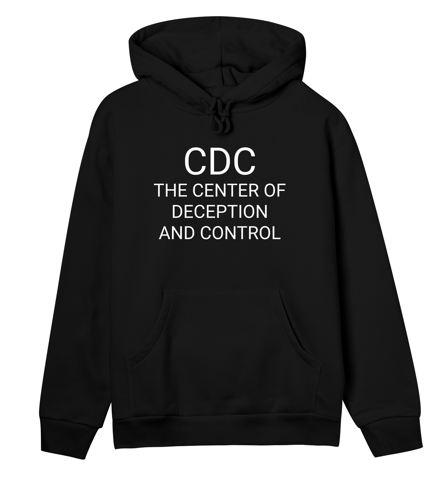 F*CK THE CDC Womens Organic Hoodie