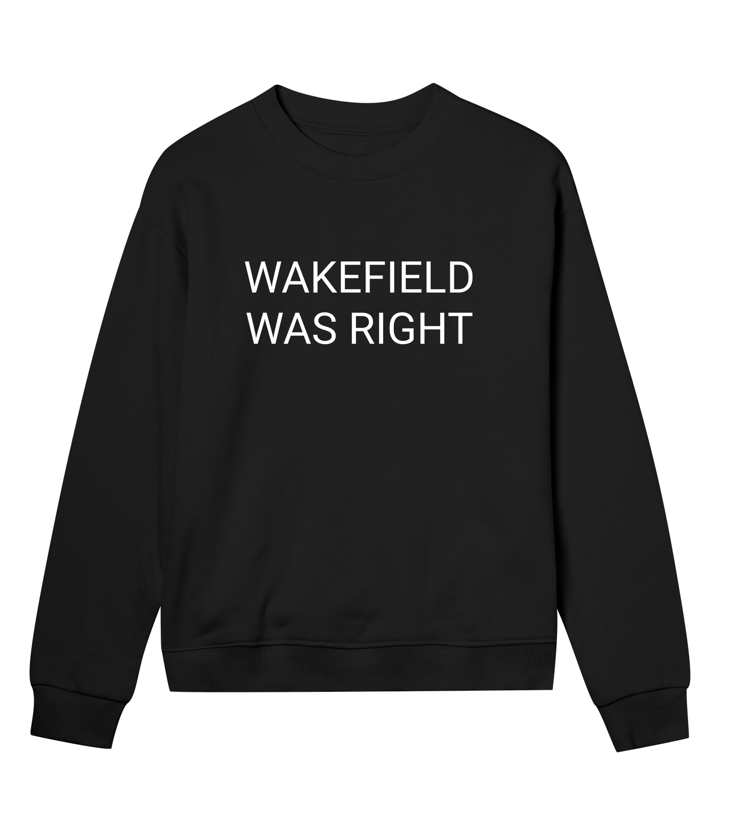 Wakefield Was Right Womens Organic Sweatshirt