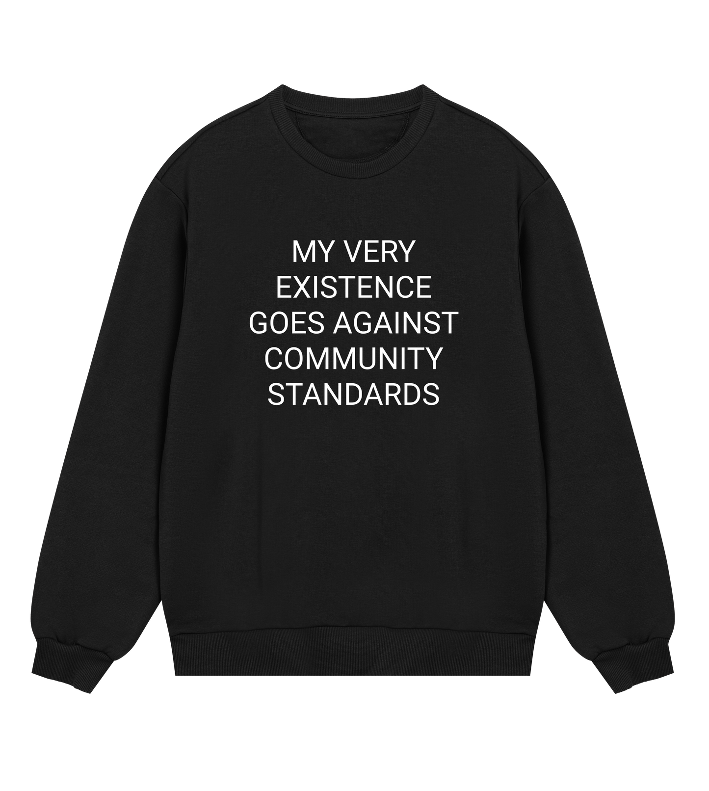 Walking Violation Mens Organic Sweatshirt