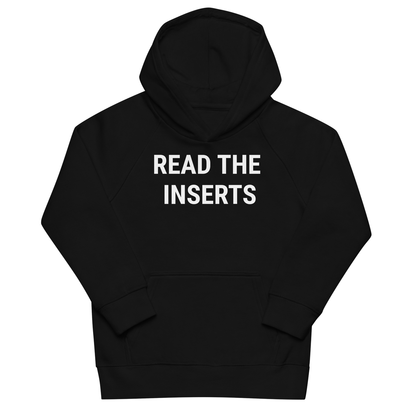 Read The Inserts Organic Kid's Hoodie