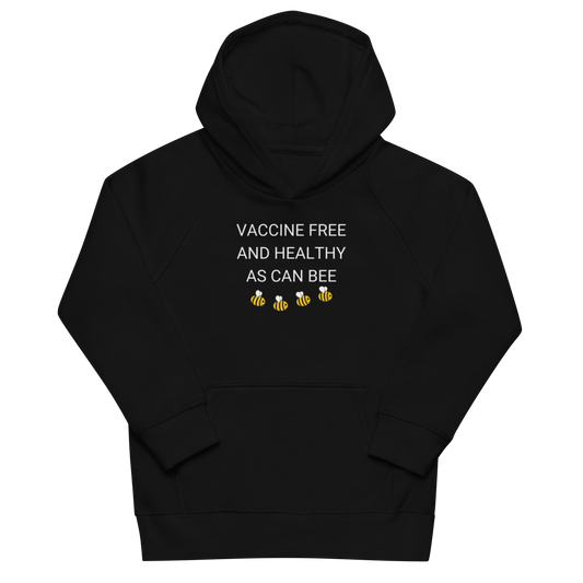 Healthy As Can Bee Organic Kid's Hoodie