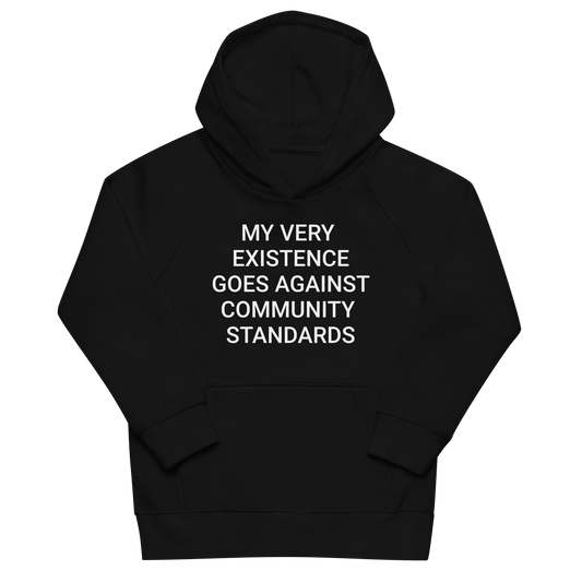 Walking Violation Kid's Organic Hoodie