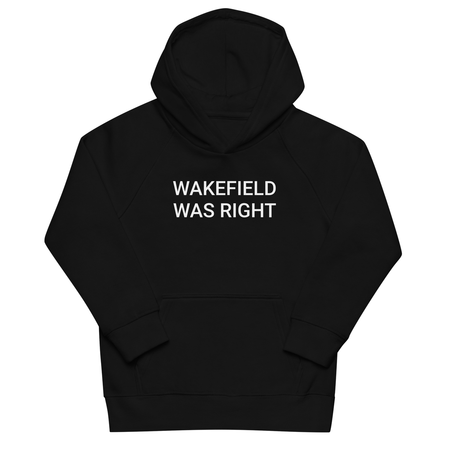 Wakefield Was Right Organic Kids Hoodie