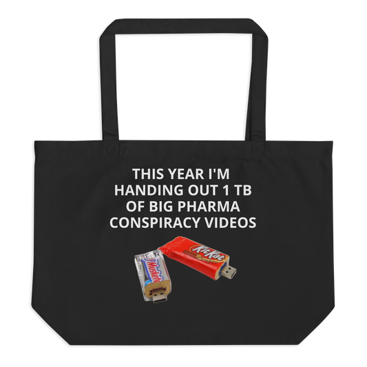 Check The Candy Organic Tote Bag