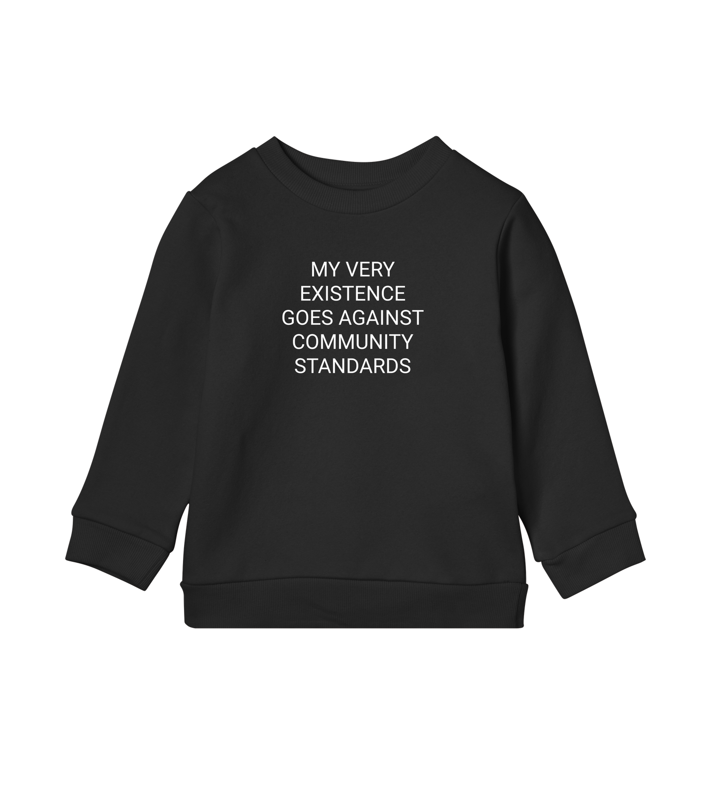 Walking Violation Kids Organic Sweatshirt