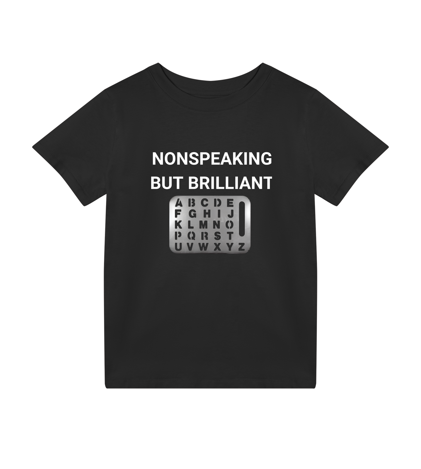 Nonspeaking But Brilliant Kids Organic T-Shirt