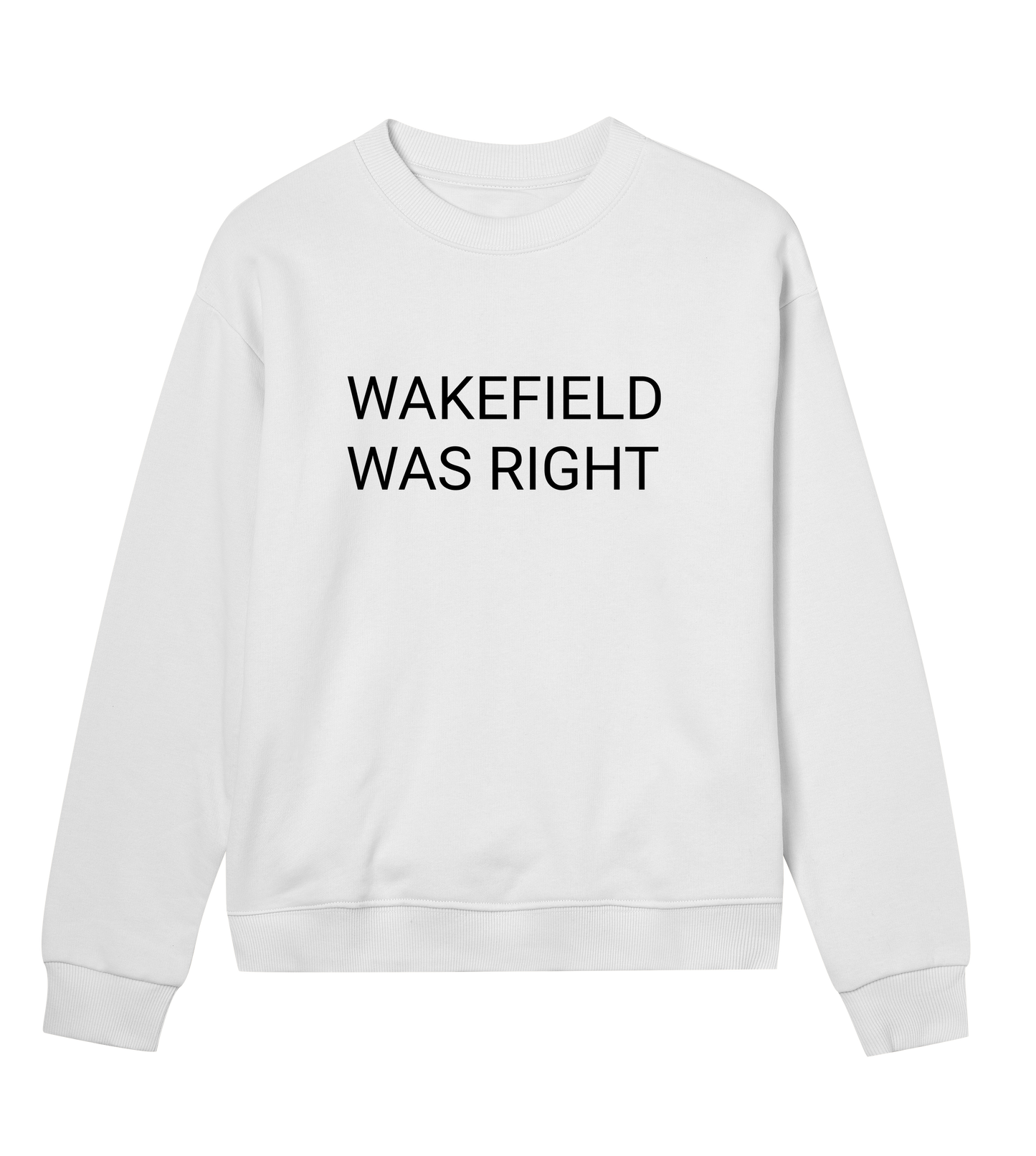 Wakefield Was Right Womens Organic Sweatshirt