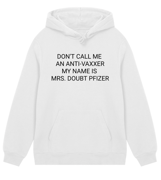 Mrs. Doubt Pfizer Men's Organic Hoodie