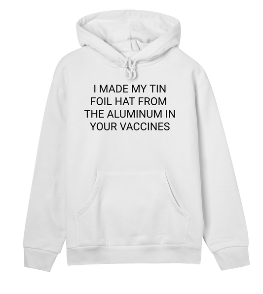 Tin Foil Hat Womens Organic Hoodie