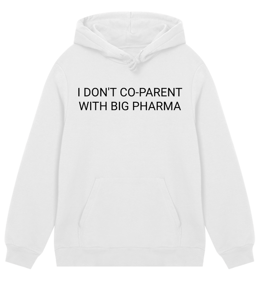 Not With Pharma Mens Organic Hoodie