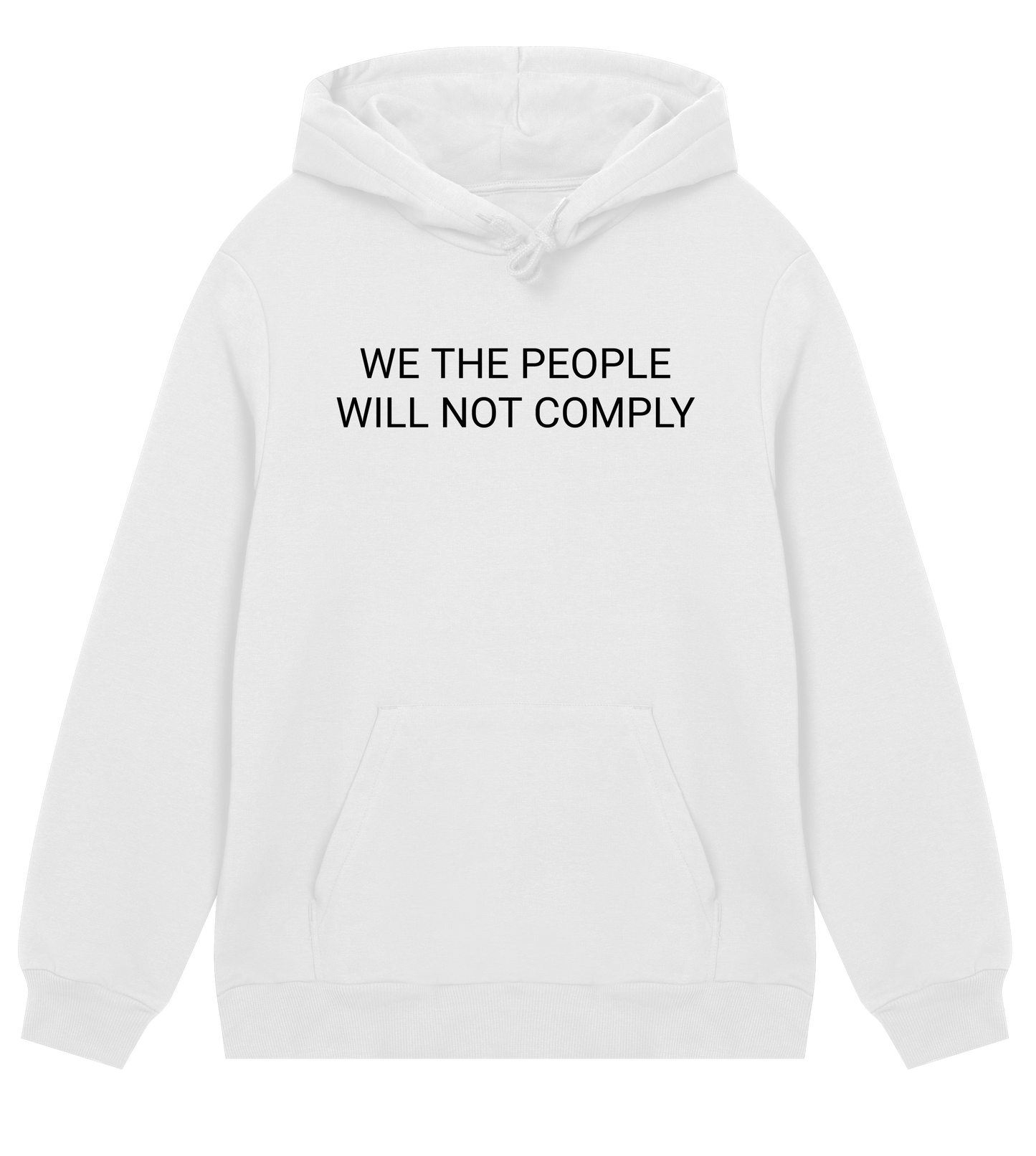 We The People Mens Organic Hoodie