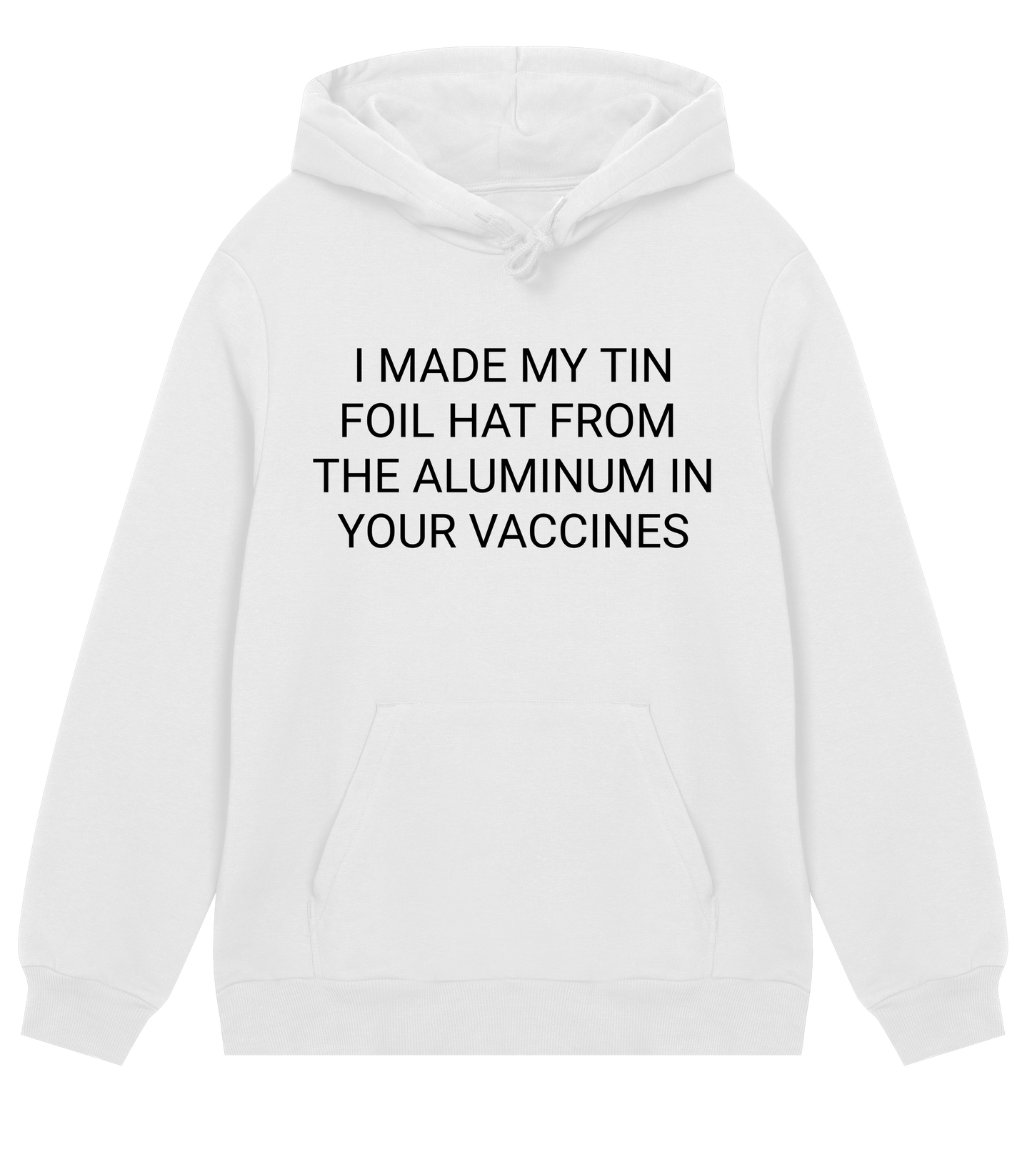 Tin Foil Hat Mens Organic Hoodie