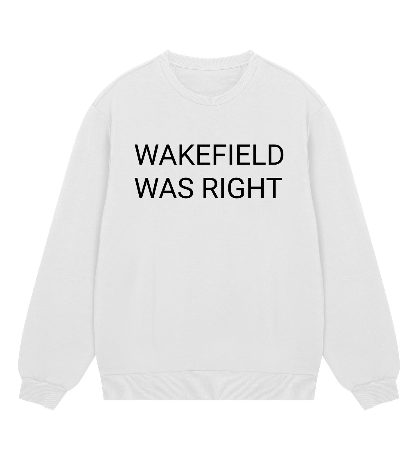 Wakefield Was Right Mens Organic Sweatshirt