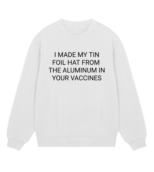 Tin Foil Hat Mens Organic Sweatshirt