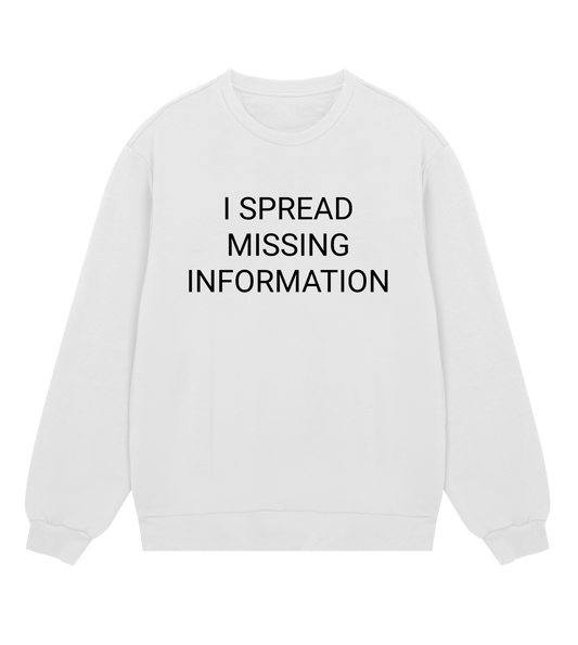 Missing Information Men's Organic Sweatshirt