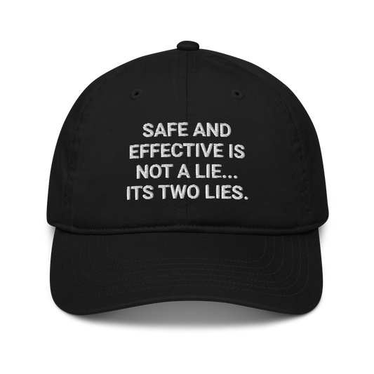 Unsafe & Defective Organic Adult Baseball Hat