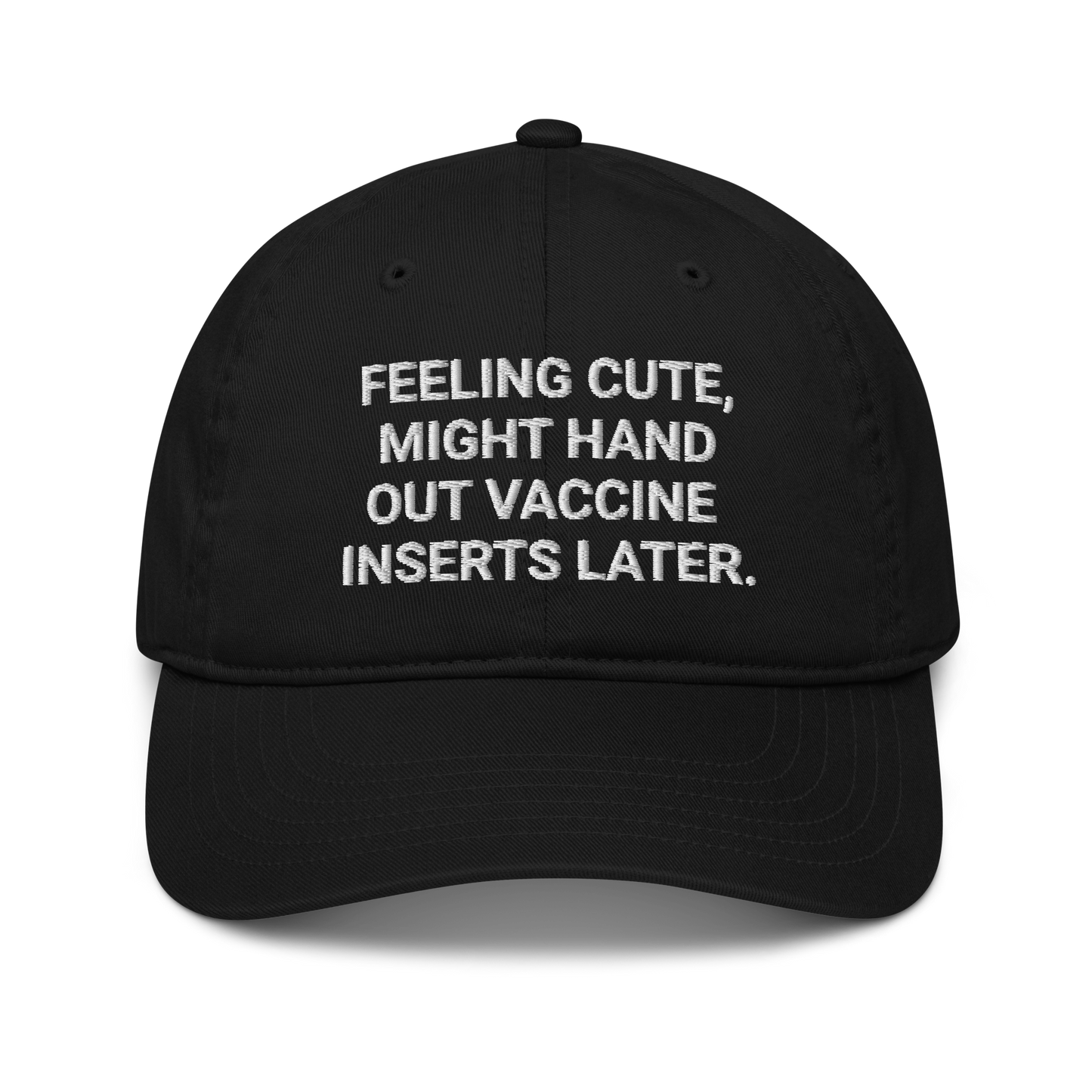 Cute & Informed Organic Adult Baseball Hat