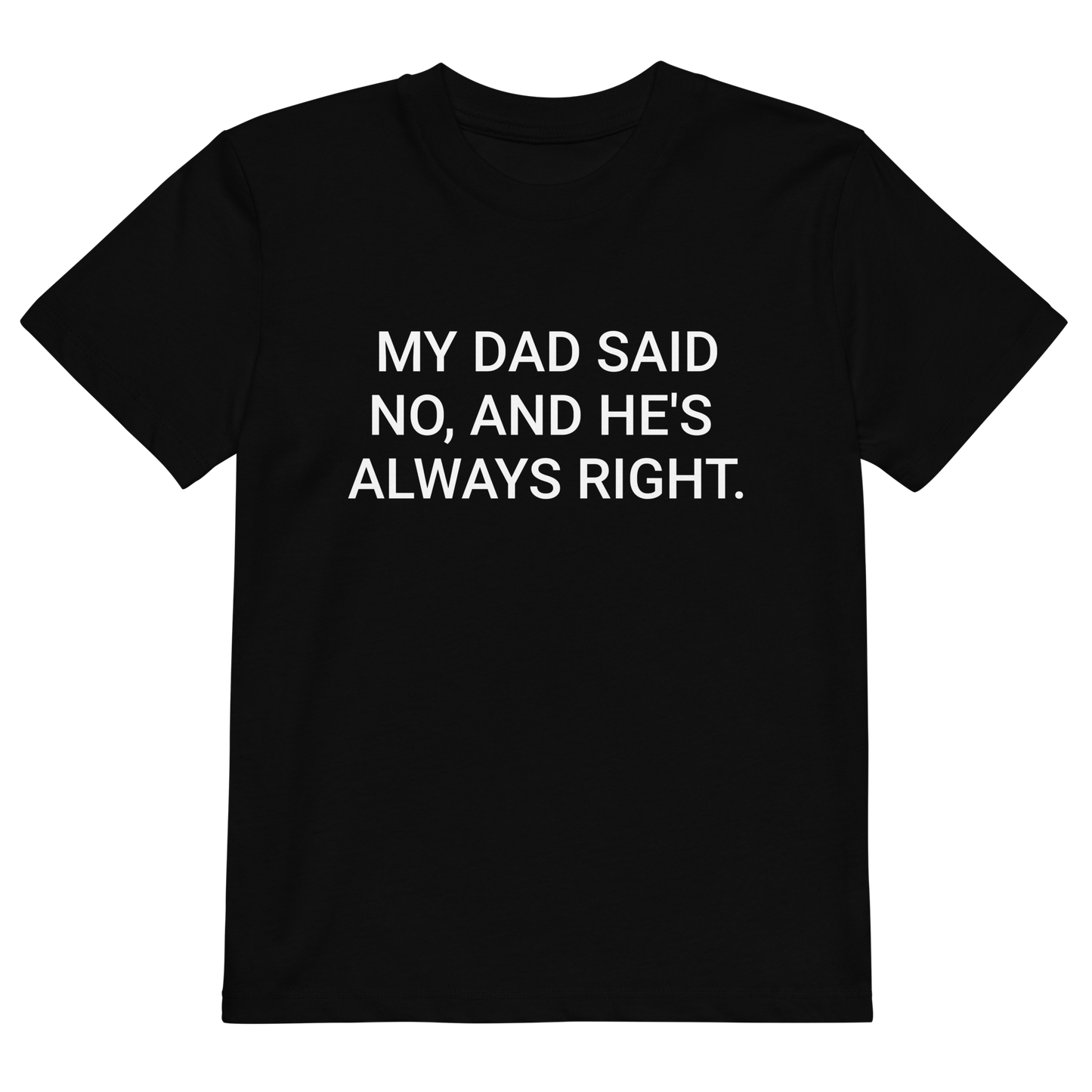 Dad Knows Best Organic Kid's T-Shirt