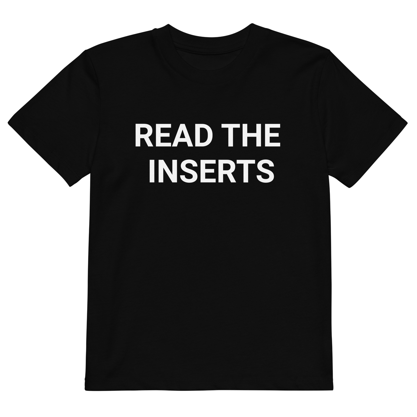 Read The Inserts Organic Kid's T-Shirt