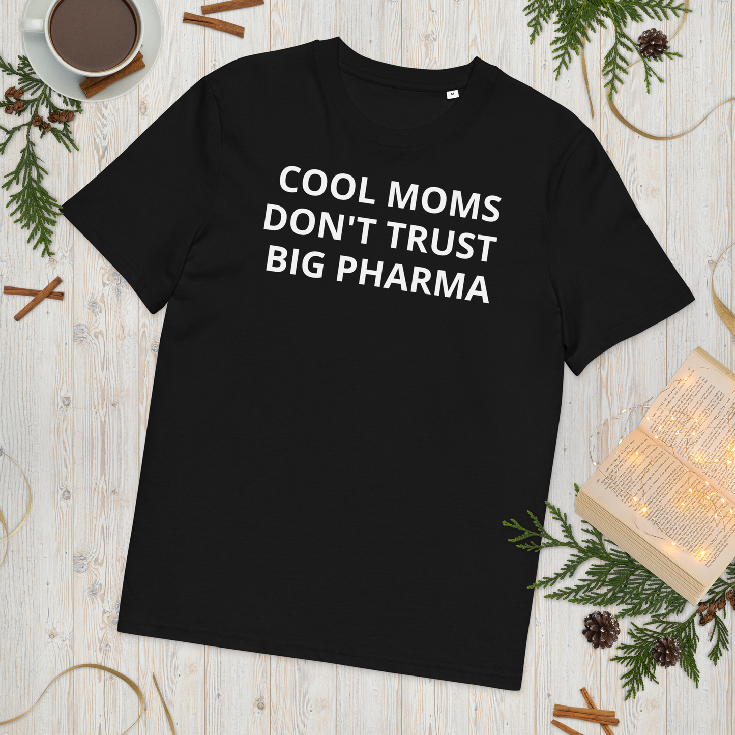 The Informed Mom's Club Organic Adult T-shirt