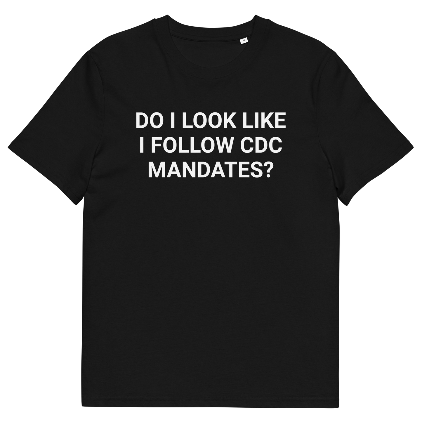 CDC Who? Organic Adult T-Shirt