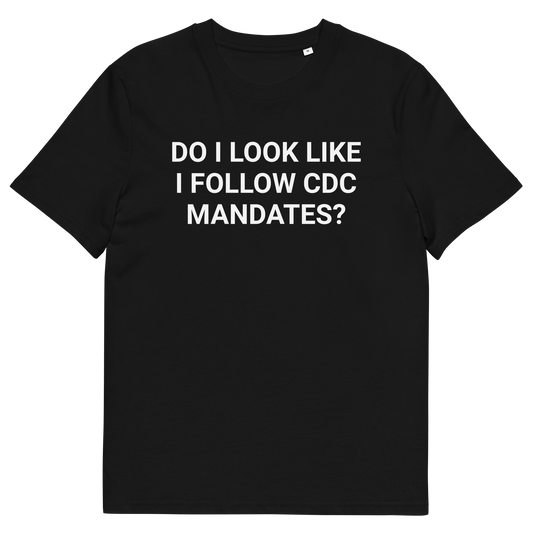 CDC Who? Organic Adult T-Shirt