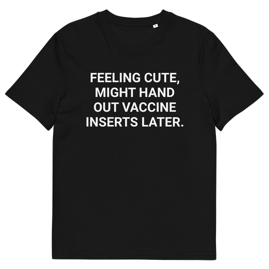 Cute & Informed Organic Adult T-Shirt