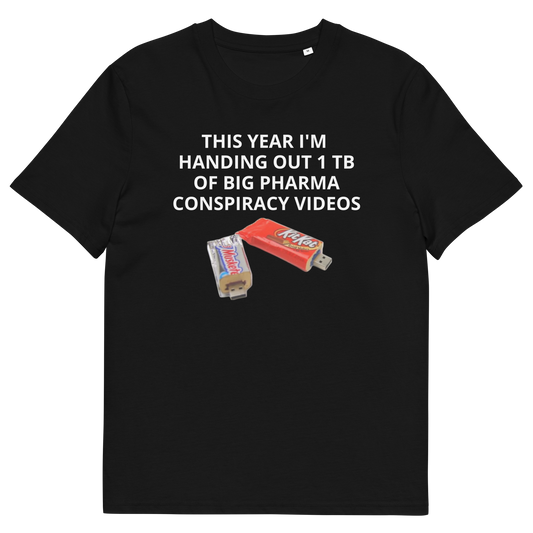 Check The Candy Adult Organic T-Shirt