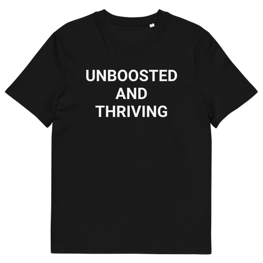 Unboosted AF Organic Adult T-Shirt