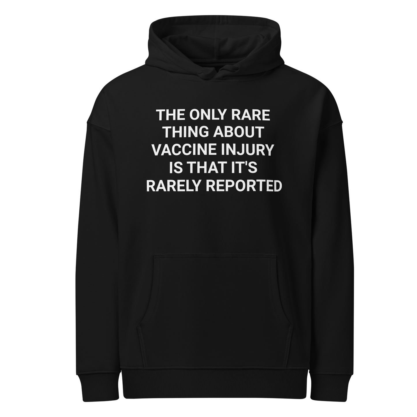 Unreported Truth Organic Adult Hoodie