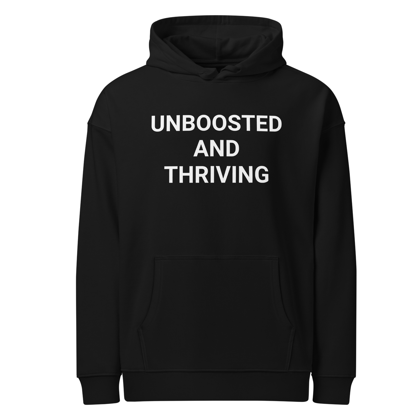 Unboosted AF Organic Adult Hoodie