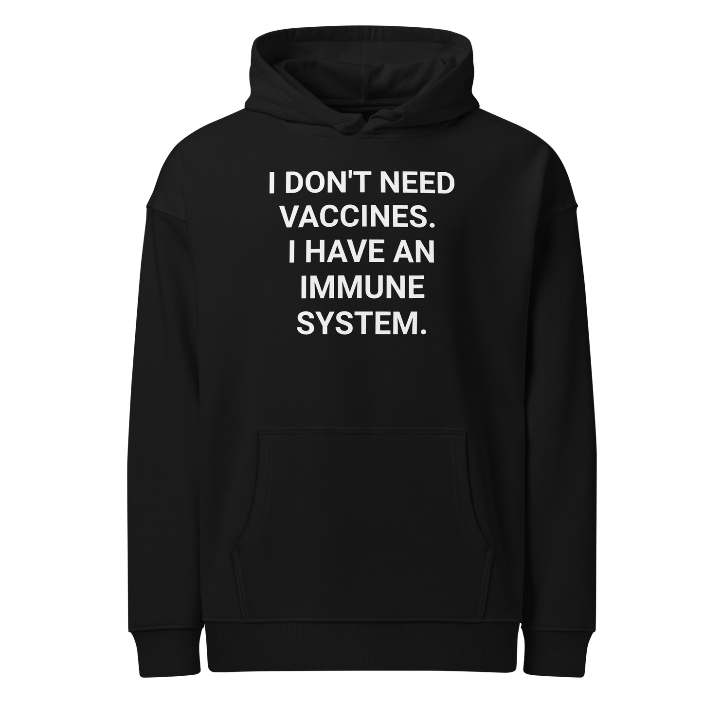 Immune & Informed Organic Adult Hoodie