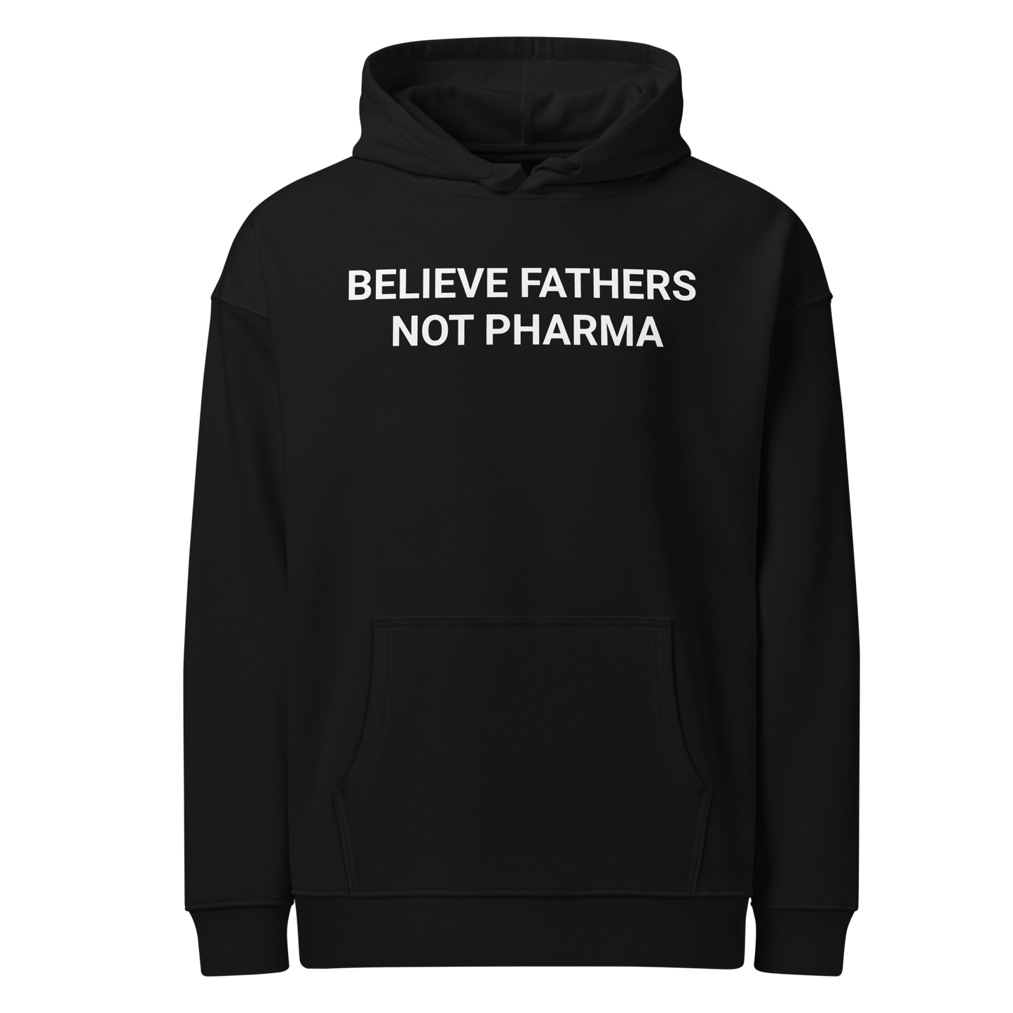 Dad Calls The Shots Organic Adult Hoodie