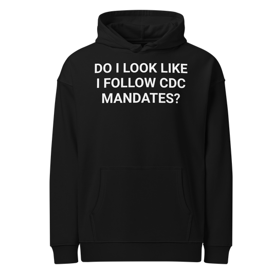 CDC Who? Organic Adult Hoodie