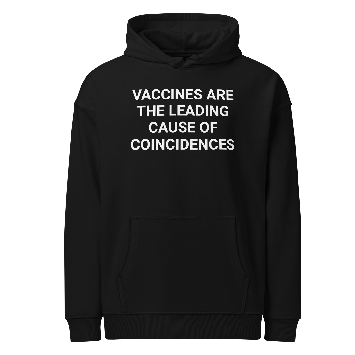 No Coincidence Organic Adult's Hoodie