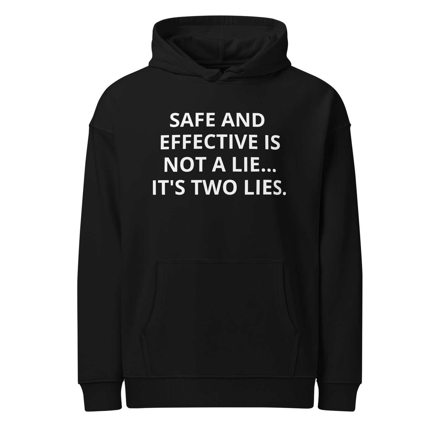 Unsafe & Defective Organic Adult Hoodie