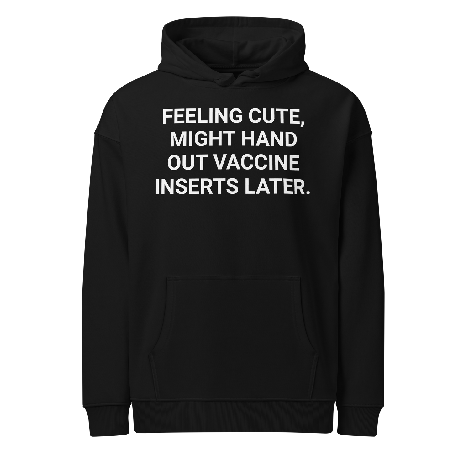 Cute & Informed Organic Adult Hoodie