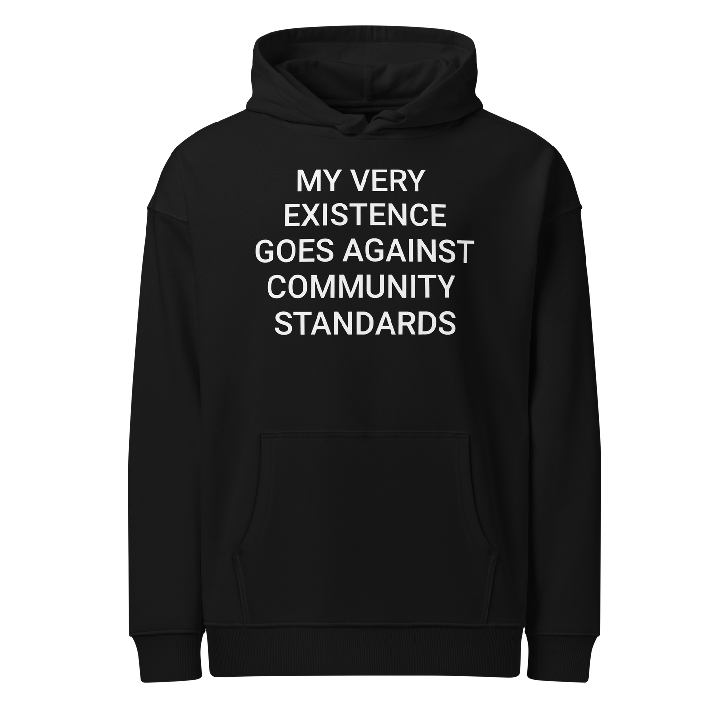 Walking Violation Adult's Organic Hoodie