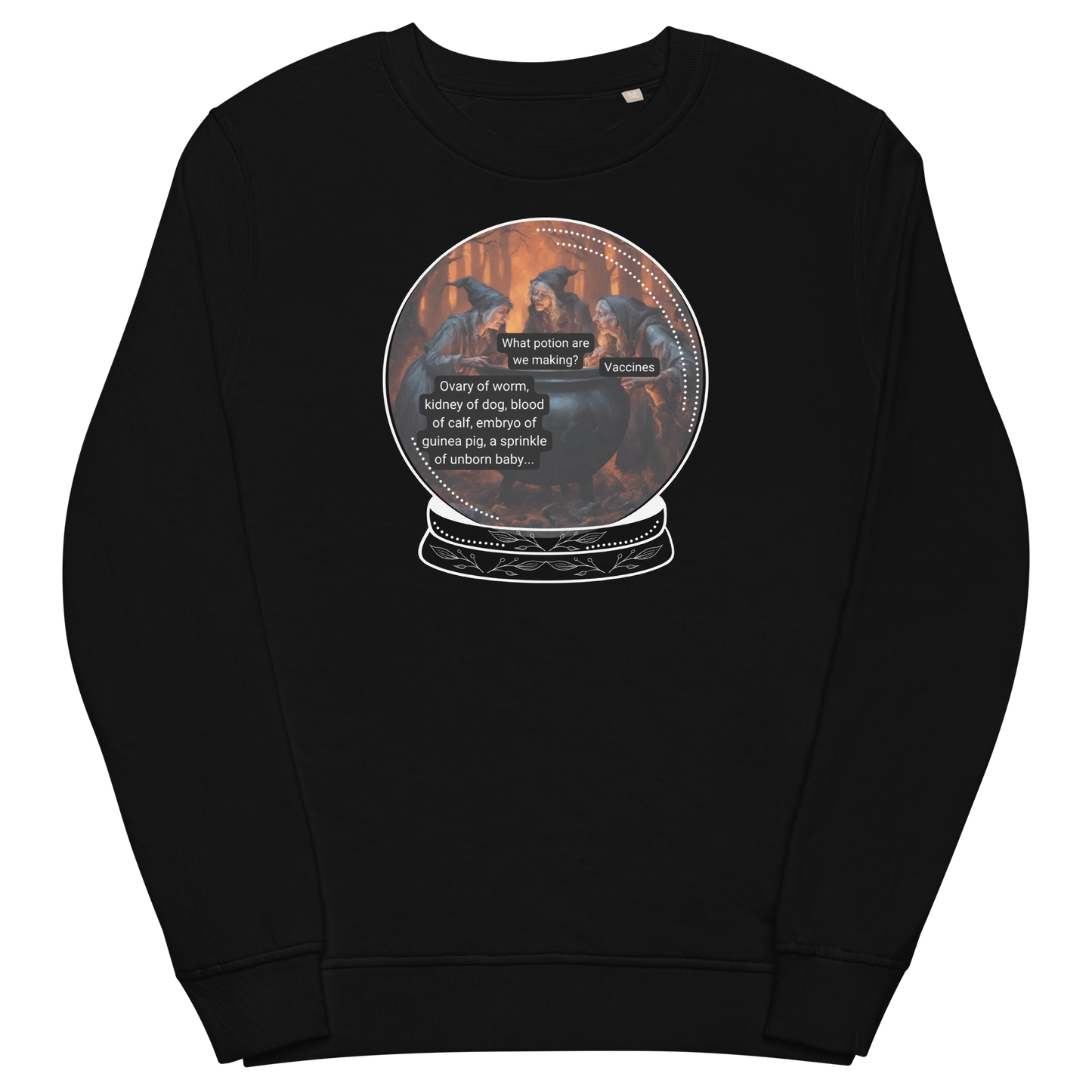 Stirring The Pot Organic Adult Sweatshirt