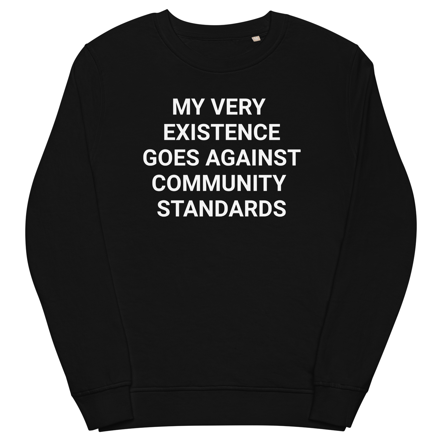 Walking Violation Adult's Organic Sweatshirt