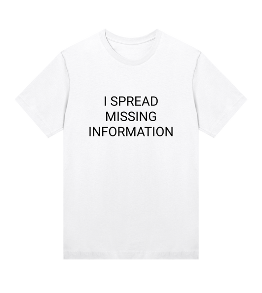 Missing Information Women's Organic T-Shirt