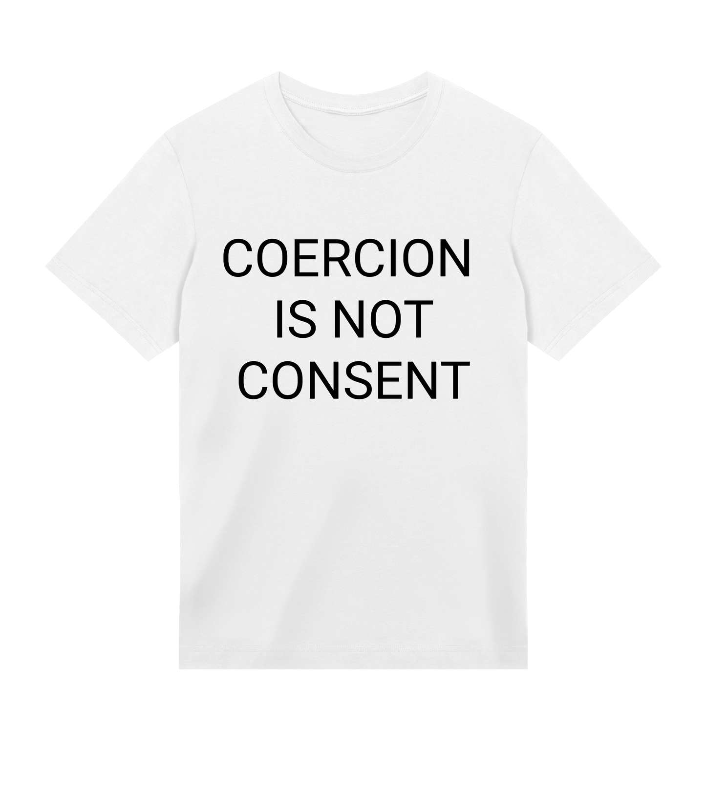 Coercion Is Not Consent Mens Organic T-shirt